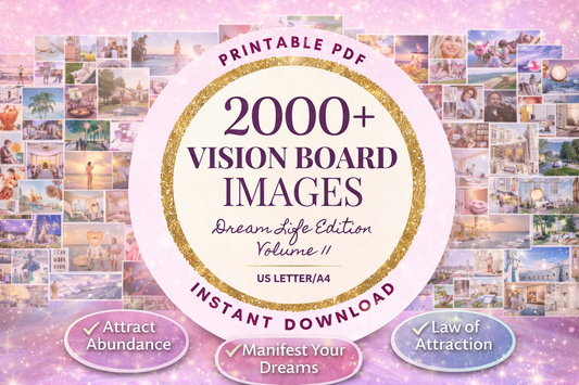 2,000+ Vision Board Manifestation Images