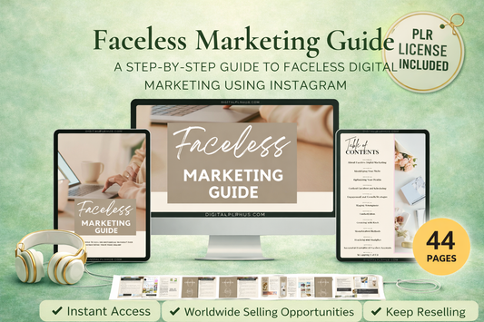PLR Faceless Marketing Guide