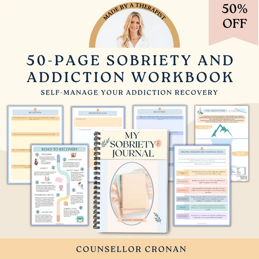 50-Page Sobriety & Addiction Workbook