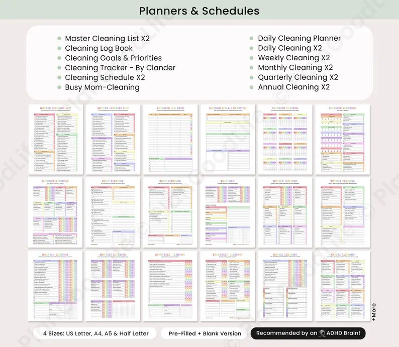 The Ultimate ADHD Cleaning Bundle