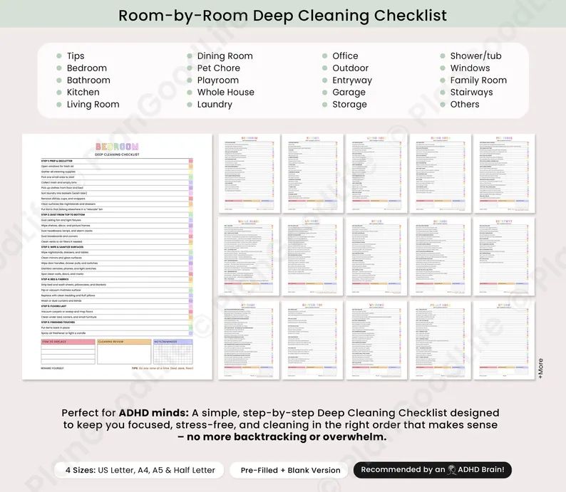 The Ultimate ADHD Cleaning Bundle